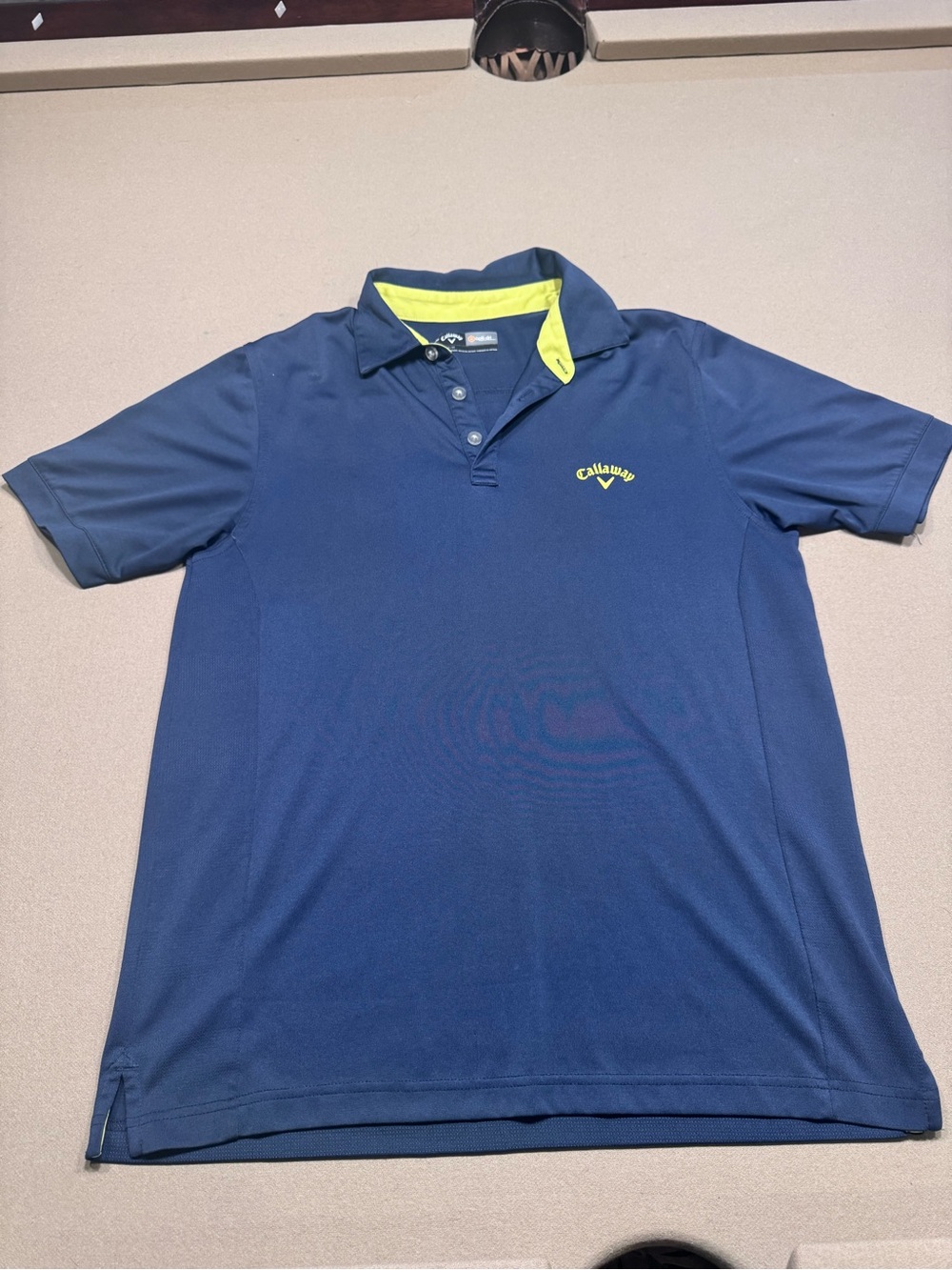 Callaway Men's Navy Opti-Dri Golf Polo Shirt